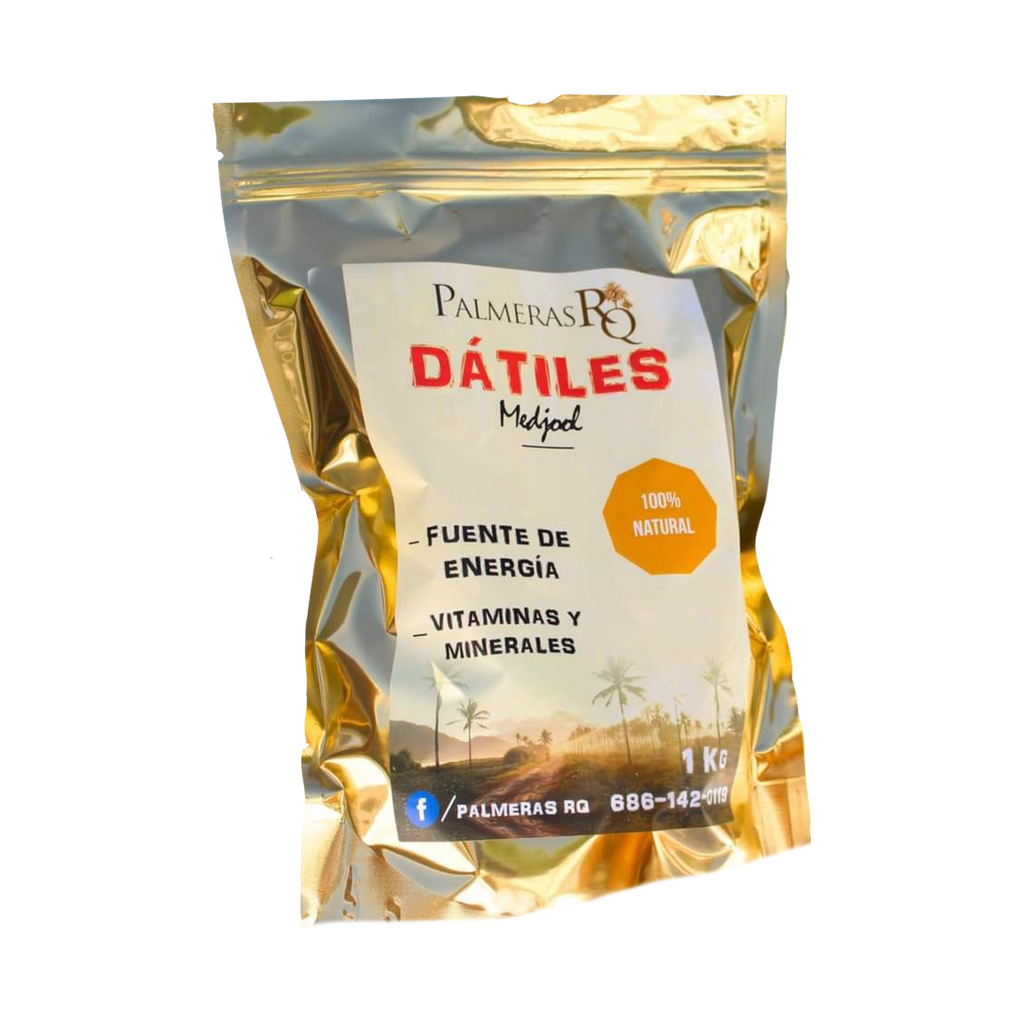 Paquete 1 (1 kg Dátil Natural Premium + 1/2 kg Nuez de la India + 1/2 kg Pistache)