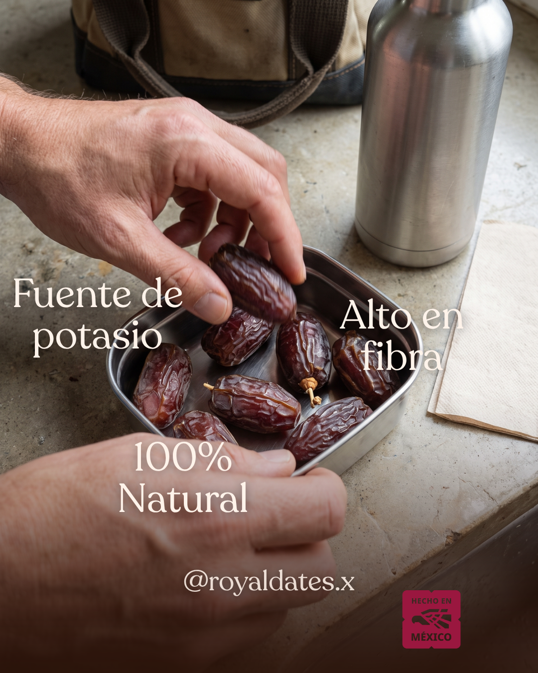 Dátil Medjool entero Royal Dates de Mexicali