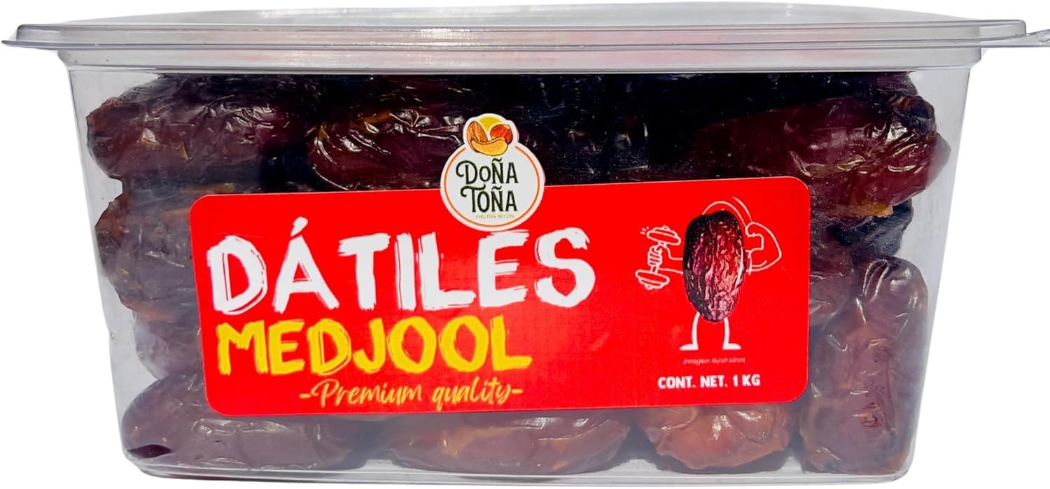 Dátiles Medjool sin hueso 1 kg | Premium, suaves y naturales